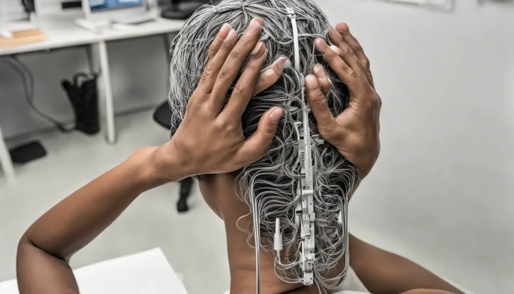 Idosa realizando avaliações neuropsicológicas em consultório no Tatuapé, com neuropsicólogo aplicando testes cognitivos em ambiente moderno.